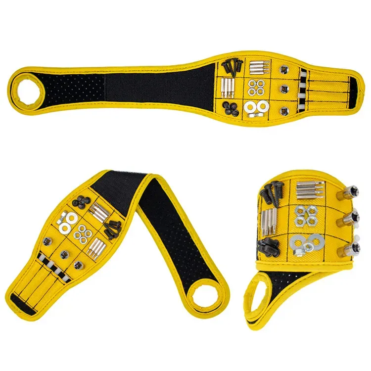 Magnetic Wristband Tool Belt for Efficient Tool Collection