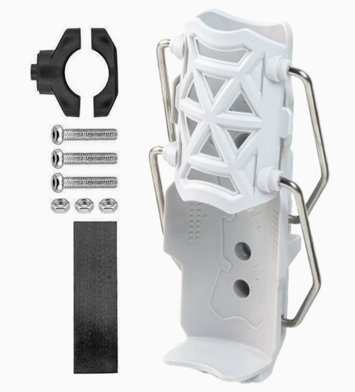 Universal Rotating & Adaptive Cup Holder for Bicycles, E-bikes, and Motorcycles (Hollow Design, No-Drill Installation)