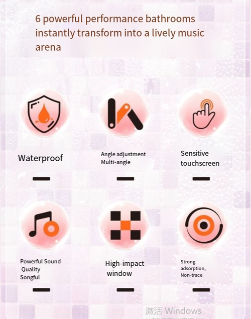 Shower Phone Holder Waterproof One-Touch Open Shower Phone Case Anti-Fog & Sensitive Touchscreen Bathroom Wall Phone Mount Stand Universal Fit for iPhone & Smartphones Gift for Men Women Pink