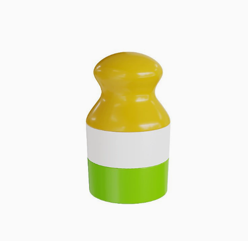 Portable Applicator for Sunscreen and Lotion - Refillable Sponge Roller Applicator - Multi-Purpose Travel Dispenser for Kids, Adults, and Families - 100ml Capacity for Travel-Sized Bottles (Blue)