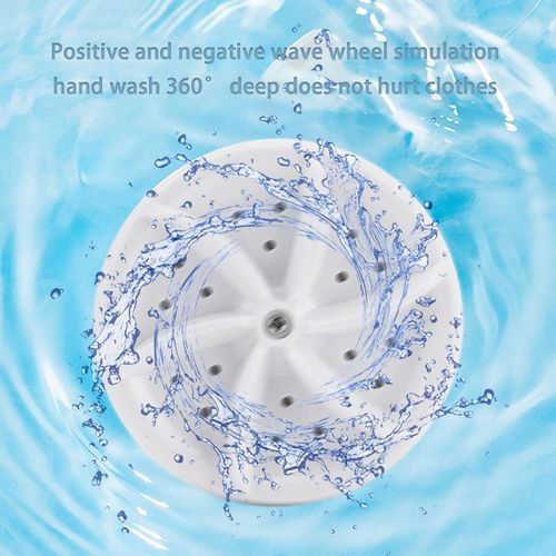 Mini Ultrasonic Portable Turbine Washer – Convenient Underwear & Lingerie Cleaner