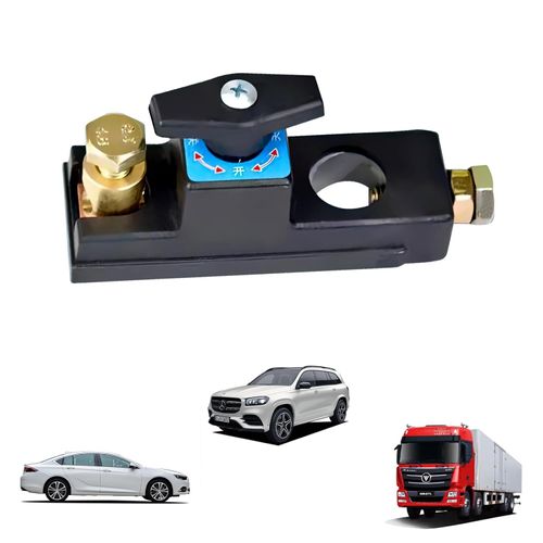 Car Battery Disconnect Switch, Smart Power Cut-Off Switch for Cars, Trucks, SUVs, Black