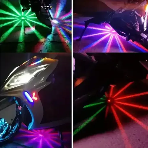 Motorcycle & Car Chassis LED Accent Lights (Strobe Effect) – 2-Piece Set