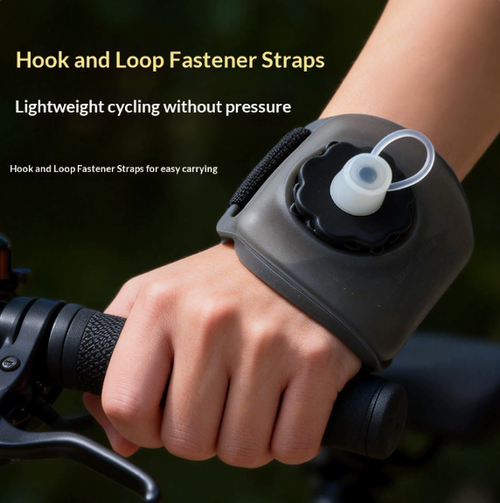 Creative & Portable Wrist-Worn Sports Water Bottle: Crafted from Food-Grade Silicone—the Perfect Companion for Cycling, Running, Hiking, and Fitness an Excellent Choice for a Thoughtful Gift.