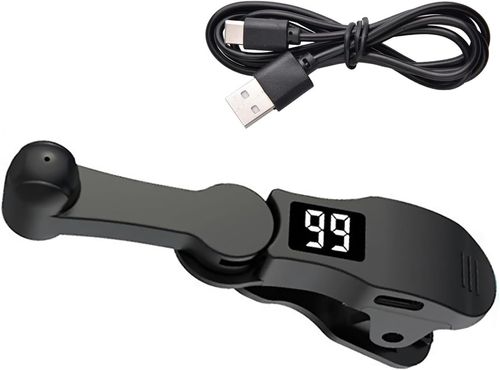 Phone Screen Clicker, Stepless Speed Control Simulated Finger Clicking Refresher for Gaming, Live