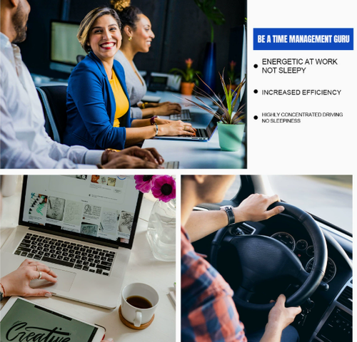 Double Hole Nasal Inhaler, Refreshing Oil for Drowsiness, Motion Sickness Relief, Energy Bar for Students & Drivers