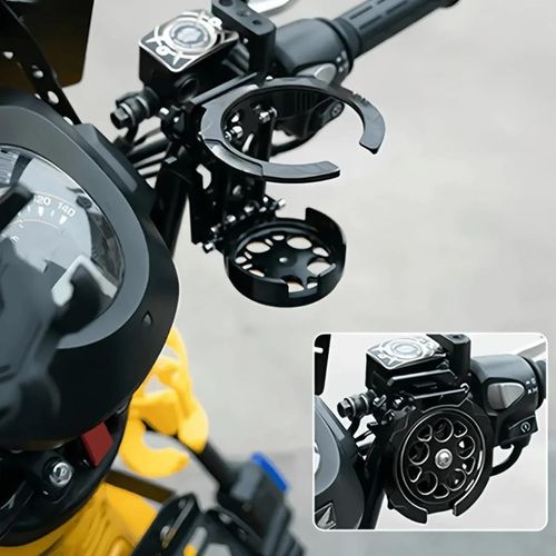 Folding Bottle Holder for Motorcycle Bicycle, Adjust Bicycle Handlebar Water Bottle,for Motorcycle, Bicycle, Motorcycle, ATV, Stroller & Wheelchair