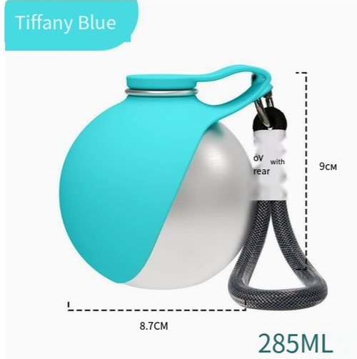 Ultimate Outdoor Pet Water Dispenser — Foldable, Recyclable-Flow Design — 304 Stainless Steel, Portable Travel Water Bottle for Dogs