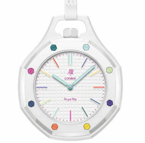 AP co-branded new dopamine quartz pocket watch, a luxurious, waterproof, creative, and stylish unisex wristwatch.