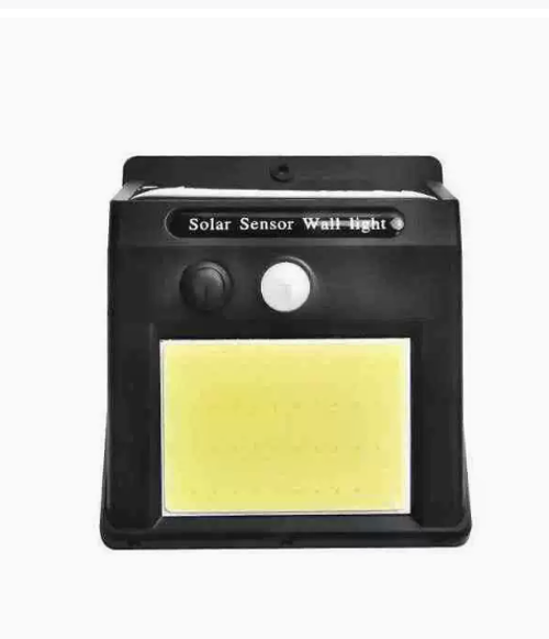 48-LED Solar-Powered Motion Sensor Light — Outdoor, Waterproof Garden, Fence, Pathway, Landscape, and Courtyard Wall Lamp