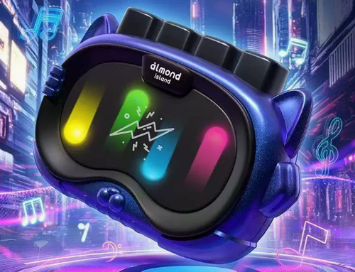 Rhythm Master Handheld Game Console – Fun Arcade Puzzle Game for Kids Educational Reaction & Logic Training Toy – Stress Relief Electronic Game for Boys & Girls