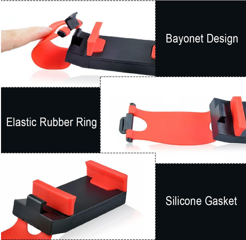 Car Steering Wheel Phone Mount,  Portable Electronic Device Mount