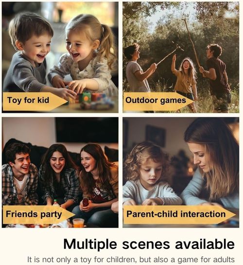 Reaction Time Training Toy - Falling Sticks Challenge, Hand Eye Coordination Game for Kids and Adults