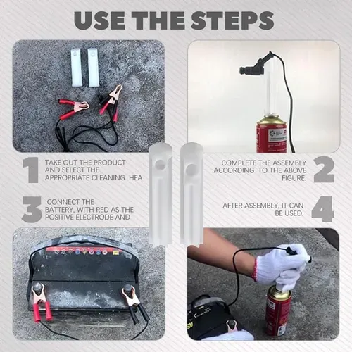 Universal Car Fuel Injector Nozzle Flush Cleaner Adapter DIY Cleaning Tool Kit Set,Automotive Diesel Gas Injectors Nozzles,Car Fuel Injector Tester Fuel Pump Pressure Test