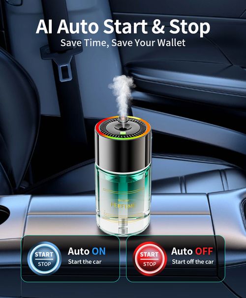 Starry Sky Smart Car Diffuser — Naturally Fragrant Mist Starry Sky Car Diffuser — Intelligent Spray for Long-Lasting Scent Atmospheric Starry Sky Car Diffuser — Light Luxury Odor Elimination Smart Atomizing Diffuser — Natural Freshness in Your Car, All Day Long