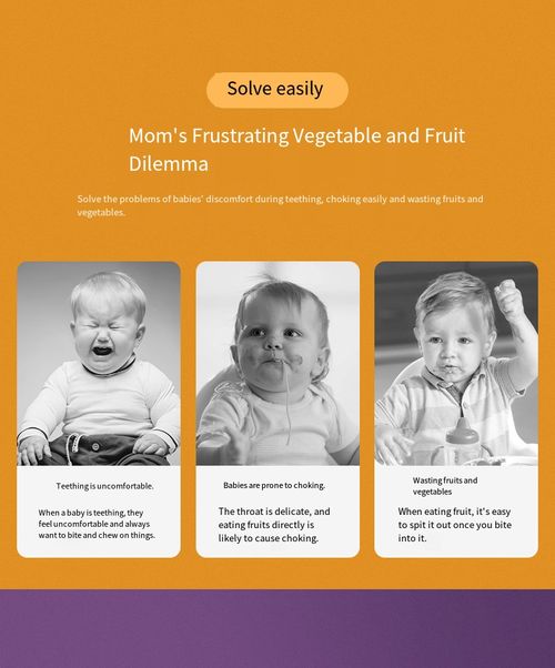 Baby food teething bag, nipple-grade, food-grade silicone, BPA-free, baby teething toy.