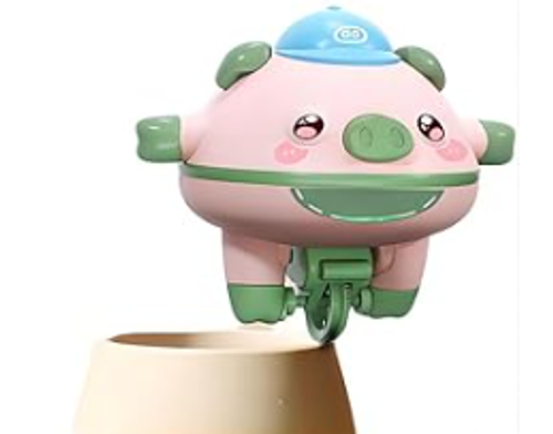 Balanced Pig Toys Amazing Wire Rope Walking Anti Gravity Balance Toy Fingertip Giroscopio Balancing Robot