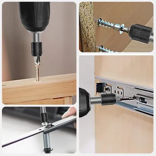 22 Pcs Damaged Screw Extractor SetRemover with Bit Holder and Storage Case, Bolts Drill Bit Tool for Electric Hand Drill