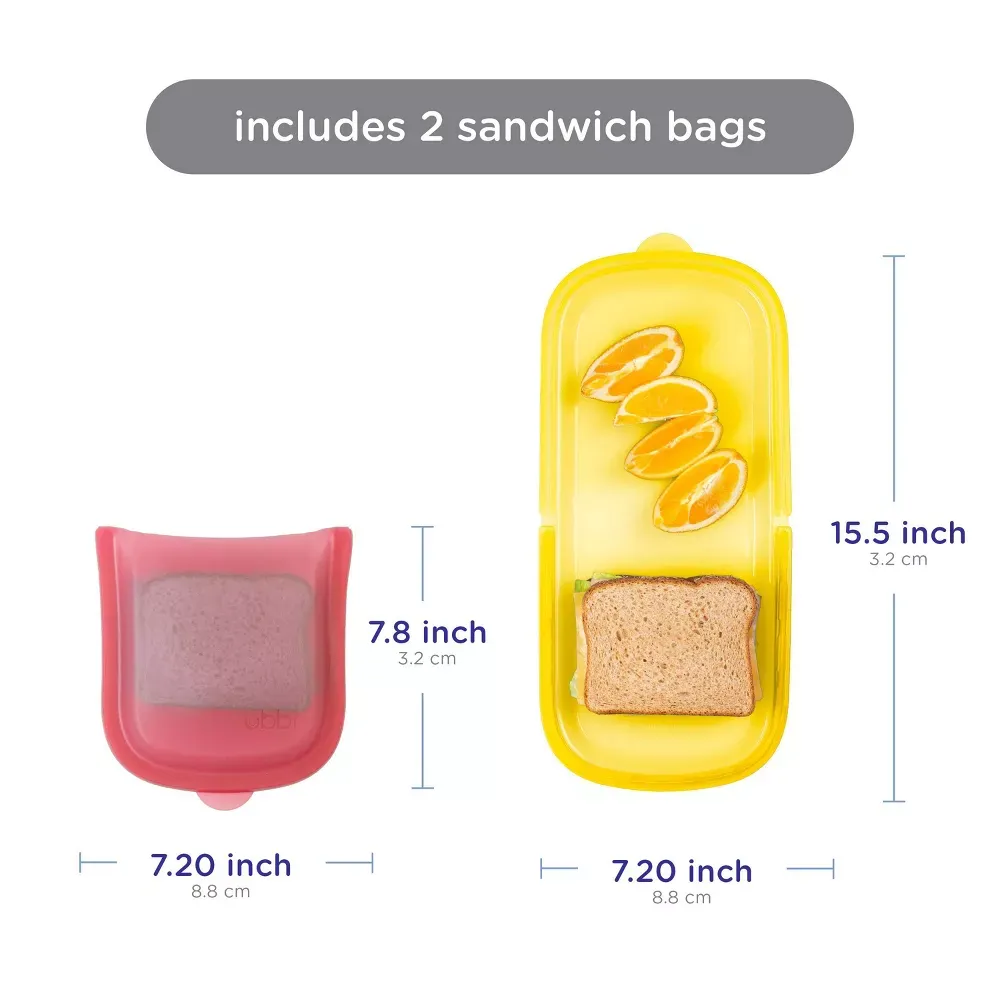 Portable Silicone Fruit Storage Bag – Leak-Proof, Food-Grade, Reusable Sealable Bag