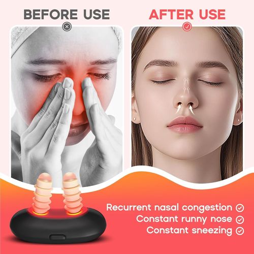 Red Light Therapy for Nose, Red Light Nasal Therapy Device, Simple to Use, Lightens The Burden