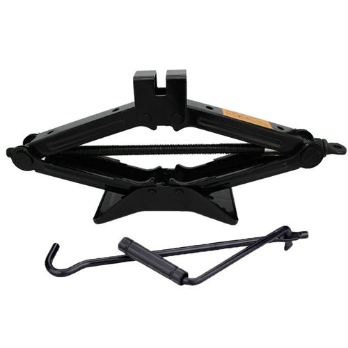 3T Capacity, Energy-Efficient Hand Crank Lift for Repair Work Heavy-Duty Portable Car Jack
