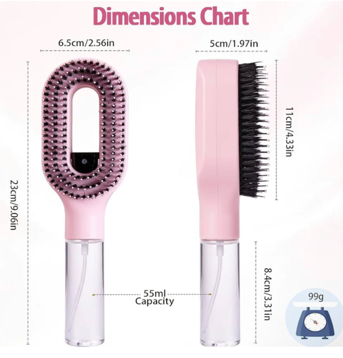 💖 Instantly detangles with a single stroke for hair with a soft, misty finish! The ultimate tool for achieving a lifted crown  it lets your hair drink in nourishing essential oils  keeping it voluminous and silky-smooth all day long! ✨