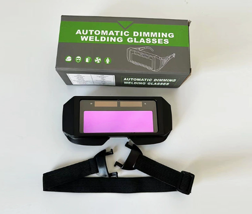 Welding Goggles Auto Darkening Welding Glasses | Argon Arc Welding Eye Protection, Anti-Arc & Anti-Glare Safety Goggles for Welders