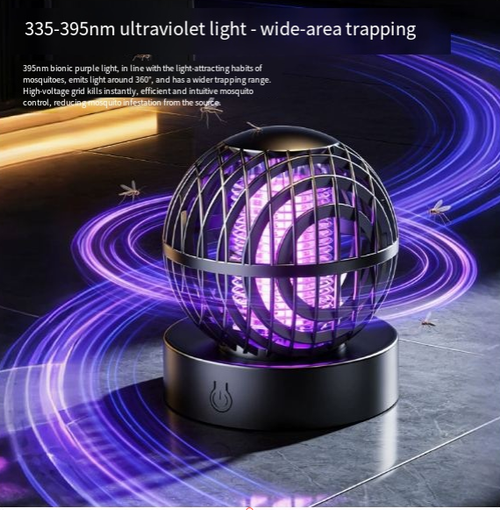 Mosquito killer lamp, rechargeable and plug-in dual-use indoor mosquito repellent, outdoor electric mosquito killer.