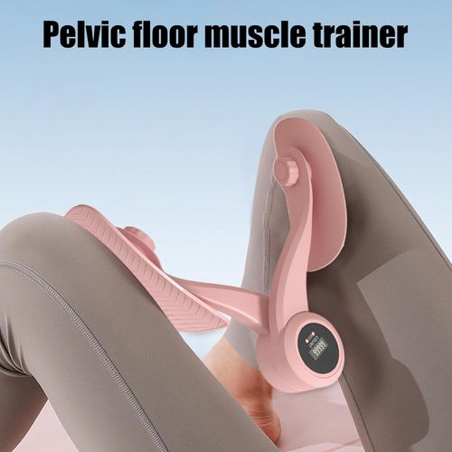 Pelvic Floor Trainer, Perineal Rehabilitation Device, Pelvic Floor Stimulator, Inner Thigh Shaper — Strength Training for Men and Women, Home Fitness