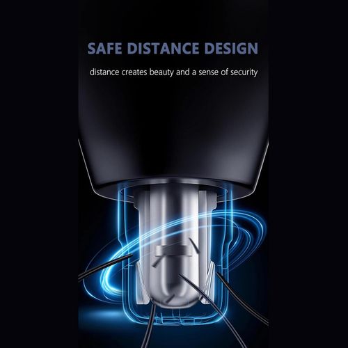 Nose Hair Trimmer – Cordless Electric Trimmer for Nose and Ears | Rechargeable with Digital Display and Waterproof Accessory Kit