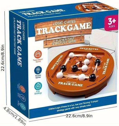 Orbital Logic Board Game, Educational Orbit Logic, Chess Track for 2 Player, Parent-Child Interactive Toys for Party Favor