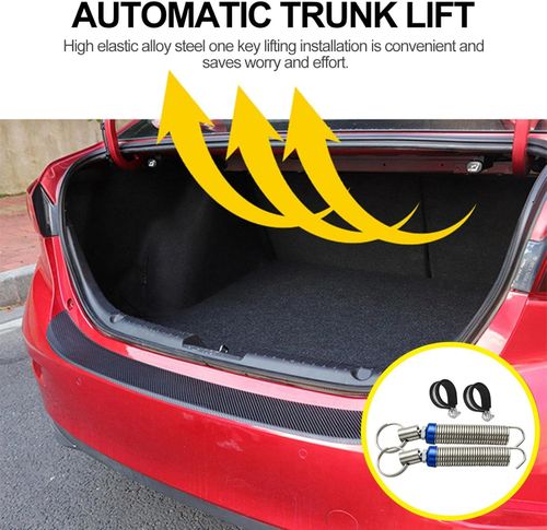 Car Trunk Lid Spring - Automatic Car Trunk Boot Lid Lifting Adjustable Metal Spring - General Lifter Accessory Open Tool Devices for Remote-Controlled Auto Lid