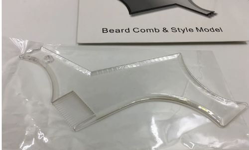 Beard Shaping Template No. 6 — The Ultimate Tool for Men's Beard Trimming and Styling Men's Beard Styling Template No. 6 (BearShapingTool6) — The Essential Guide for Shaping and Trimming Full Beards