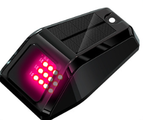 Universal Solar-Powered LED WarningStrobe Light for SUVs and Pickup Trucks – Wireless, Decorative Roof-Mounted Pilot Light