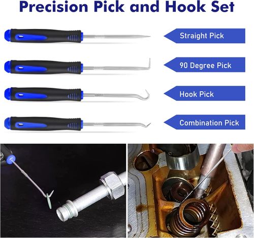 Car Retainer Body Clips Set, Blue