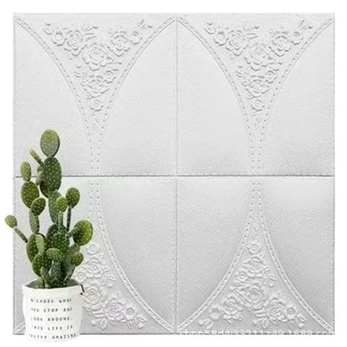 Self-adhesive 3D wallpaper for bedroom and living room feature walls