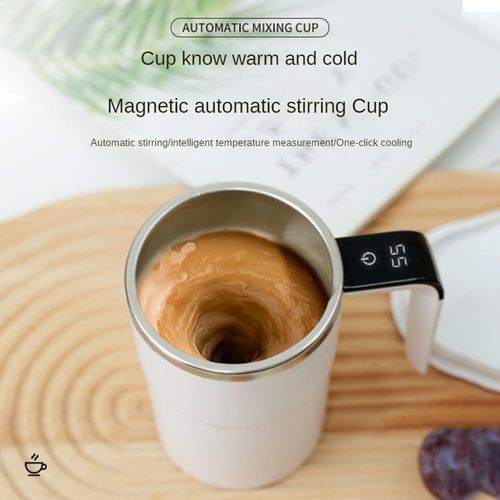 380ML Mini Electric Coffee Self Mixing Mug USB Rechargeable Automatic Magnetic Cup for Tea
