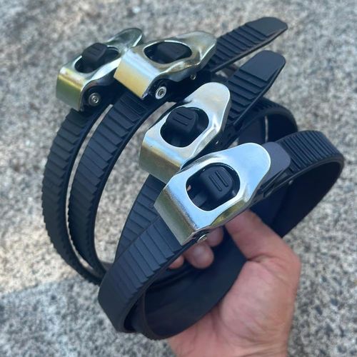 Grip Lock Strap, Heavy Duty Reusable Ratchet Straps with Adjustable Metal Buckles, Super-Strong Tie Down Straps for Securing Cargo, Furnitures, Equipment