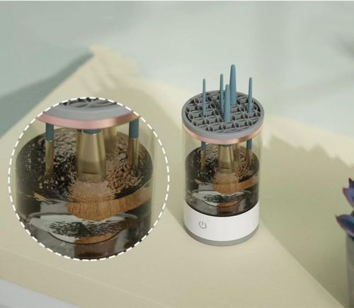 Cosmetic Makeup Brush Cleaner, Electric Automatic Makeup Brush Cleaner Machine, Make up & Makeup Brush Cleaner & Cleaning Kit Washer Machine