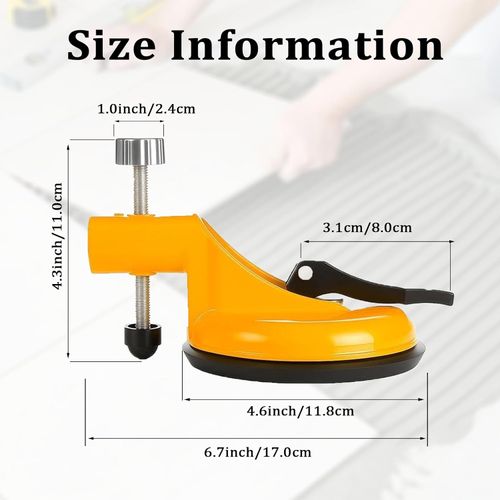 Adjustable Height Setter, Professional Countertop Leveling Lool, Countertop Leveling Tool for Flooring Gap Fix, Stone Slab Alignment, Repair & Seam Leveling