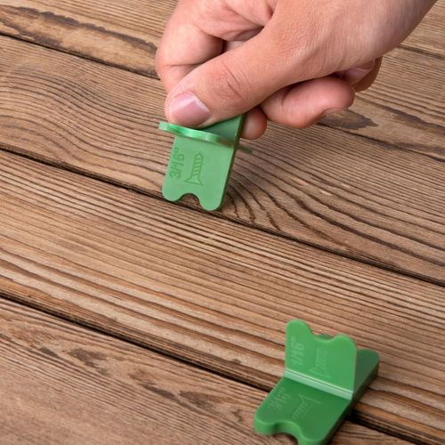 8 Pcs ABS Deck Spacer Tool, 4 Thicknesses Deck Board Spacers for Pressure Treated Lumber, Composite Decking, PVC & Hardwood Boards