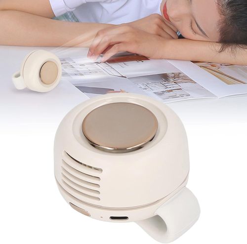 LBEC Portable Snap Fan, Fast Wind Speed Flexible Lightweight USB Rechargeable Portable Fan Low Noise for Camping for Traveling for Beach