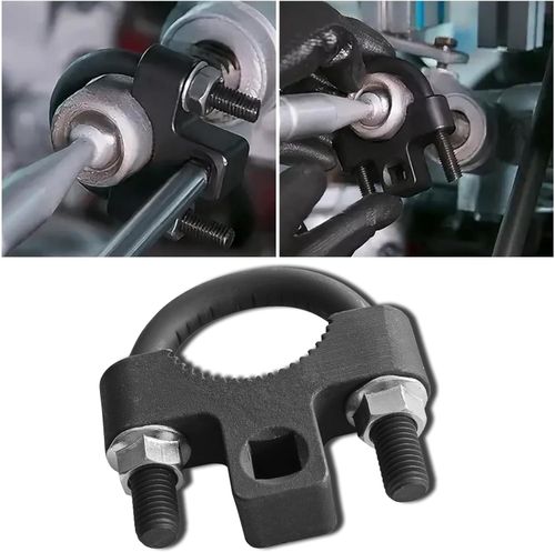 Inner Tie Rod Removal Tool,with Non-Slip Teeth for Inner Tie Rod Removal and Installation Inner Tie Rod Tool Inner Tie Rod U-Wrench,3,8 Carbon Steel Inner Low Profile Tool for Car Chassis Rocker