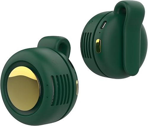 LBEC Portable Snap Fan, Fast Wind Speed Flexible Lightweight USB Rechargeable Portable Fan Low Noise for Camping for Traveling for Beach