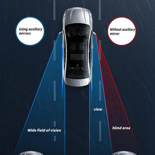 Blind Spots Glass for Car Traffics Glass Car Rear Views Glass Full View 360 Wide Anger Parking Assitant Glass