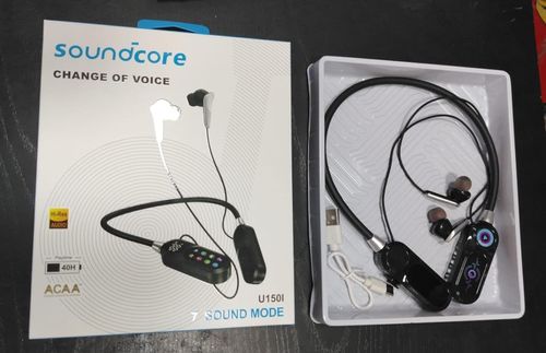 Wireless Neckband Headphones Ergonomic Design – High Quality Stereo Sound, 30 Hours Battery, TF Card Support & Flexible Folding Feature