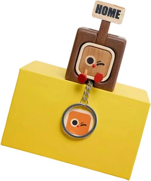 Key Holder - Wooden Magnetic Organizer,Wall Mount Key Holder Cute Keychain | for Home Entryway Hallway Living Room Bedroom Organization Decoration