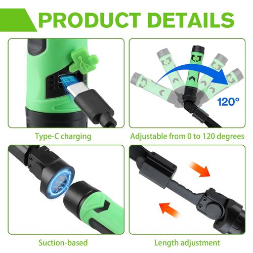 Birthday Gifts for Men Dad Him, Rechargeable LED Neck Reading Light with Detachable Magnetic Torch, Hands Free Neck Light for Knitting, Repairing, Dog Walking & Camping, Cool Gadgets for Men Women