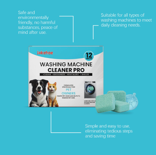 JAKEHOE Washing Machine Cleaner Tablets
