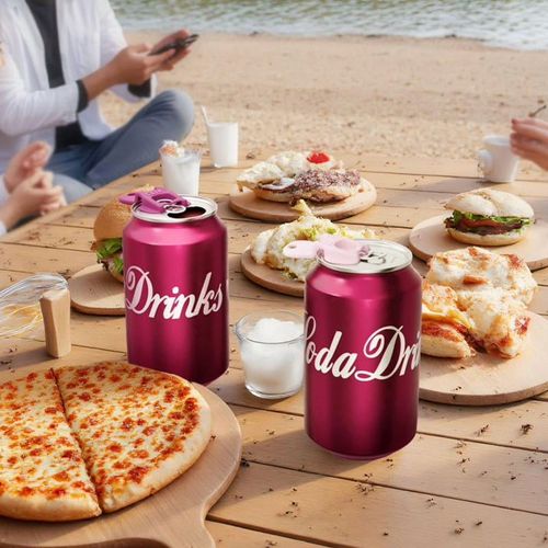 6 - Pack Can Opener Easy Open Drink Tab Toppers, From Bugs Dust Colored Beverage Can Cover Protector